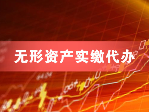 北镇无形资产实缴资本代办